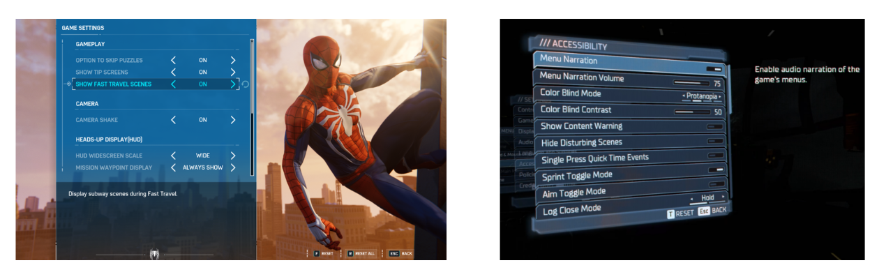 Various Types of Software Mods/In-Game Settings